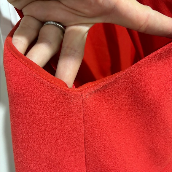 BCBG Maxazria red cutout mini dress - Picture 3 of 3